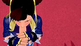 Chun-Li Gives Blowjob And Fucking In Fortnite!