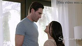 trusty and handsome plumber arrives to fix the leaking pipes in the house