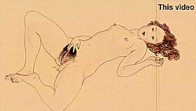 vintage erotic drawings of anime hentai scenes