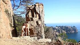 Hot Couple Outdoor Sex In The Middle Of A Path Amateur