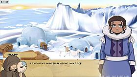 i'm reading four elements trainer book 1 part 6 with some fun parody twists