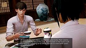 i'm playing academy 161, this hentai anime game is wild.