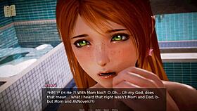 Exploring Academy 221 in Anime Hentai Game