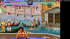 Queen of futas engages in sex gameplay.