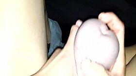 Breaking In My New Tight Toy Pussy With Big Cock