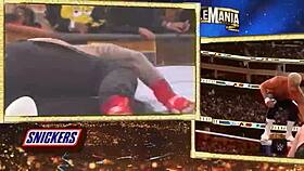 roman reigns battles cody rhodes for wwe title