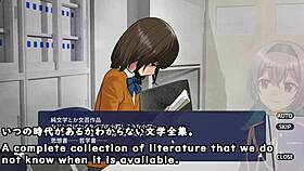 A game featuring shadows having sex in a clubroom trial version with machine translated subtitles played by silent v ghost1 2