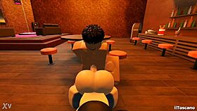 Fucking Big Ass Slut In Bar