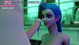 Jinx With Big Booty Riding On Cock