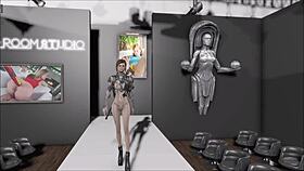 Hey, check out this brunette in Fallout 4 fashion number 207.