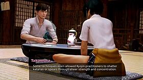 i'm playing academy 161, this hentai anime game is wild.