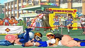 I am Brian Battler meeting Power Girl and Raven in Hentai Mugen