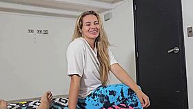 Stepmother's Friend Seduces With Huge Tits