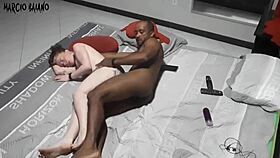 Hidden camera catches her big ass in action.