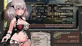 Lewdcrest lady of the night - branded azel horny adventurer does prostitute for dicks hentai gameplay with big tits and monster cock