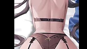 fucking those hot anime bitches with big cocks