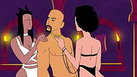 i'm watching this animated poly erotica with king noire and kendal good squirting