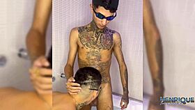 Damn! Mamei o Novinho Hetero Hidden at Motel from His Girl!