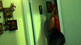 jamaican stripper surprises milfs with big cock