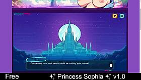 Princess Sophia Enjoys Erotic Adventures In Her Royal Cartoon World.