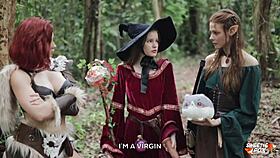 Cosplay adventure with big tits and tight pussy