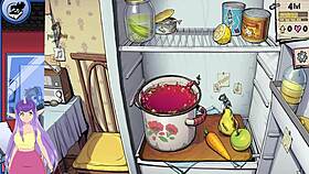 בדמו של משחק סופר הזה האלפית הבלונדית החמה מפריחה ציצים גדולים