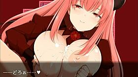 In this anime game, a revolution unfolds with big-titted characters