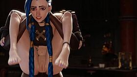 Jinx With Big Booty Riding On Cock