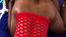 Hot Black Babe Gets Fucked Doggystyle in Quick Neighbor Encounter