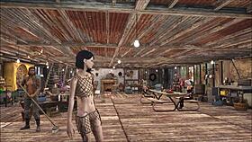 Chyler Leigh as top model in Fallout 4 fashion