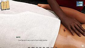 Feeling the sunshine love with big tits in 3D hentai game.