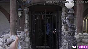 Rich cougar milf toys with her new dirty boy