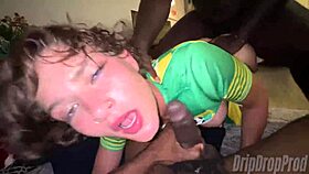 Dripdrop Ahanu Reed Gets Double Teamed By Two Bbcs