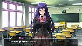 Shion's cruel magical angel episode 9, sucking morning wood