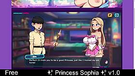 Princess Sophia Enjoys Erotic Adventures In Her Royal Cartoon World.