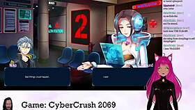 Vtuber Lewdneko Plays Cybercrush 2069 Part 1
