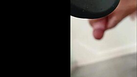 Showering My Hard Cock After Intense Workout