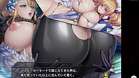 Taimanin RPGX Ragnarok Part 2: Heroine Sucking Monster Cock In Detailed Scene