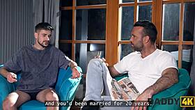 Horny teen with perfect body cheats on boyfriend in bedroom