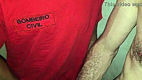 Firefighters Fucking in the Back of the Barracks, See-Through Action