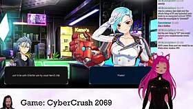 Vtuber Lewdneko Plays Cybercrush 2069 Part 1