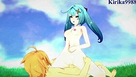 Faruzan, Layla, And Aether In Intense Genshin Hentai Sex!