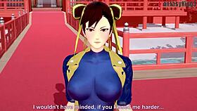 Chun-Li Gives Blowjob And Fucking In Fortnite!