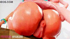 What’s with Brazilian Miku’s big tits in this animation?