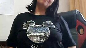 Is This Mature MILF Riding Her Hairy Toy?