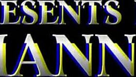 Mature blonde with muscular friend.