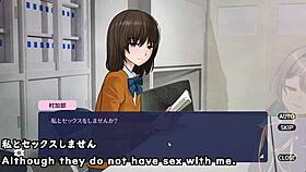 A game featuring shadows having sex in a clubroom trial version with machine translated subtitles played by silent v ghost1 2