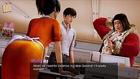 I explore Academy 225 in the game