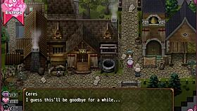 pregnant witch gives it to everyone, cum on her boobs! what a bad ending!