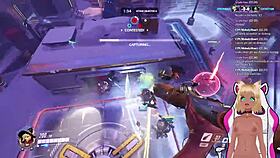 vtuber lewdneko spanked while playing overwatch part 2